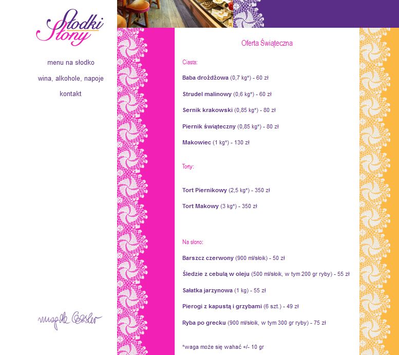 Ceny u Magdy Gessler. 