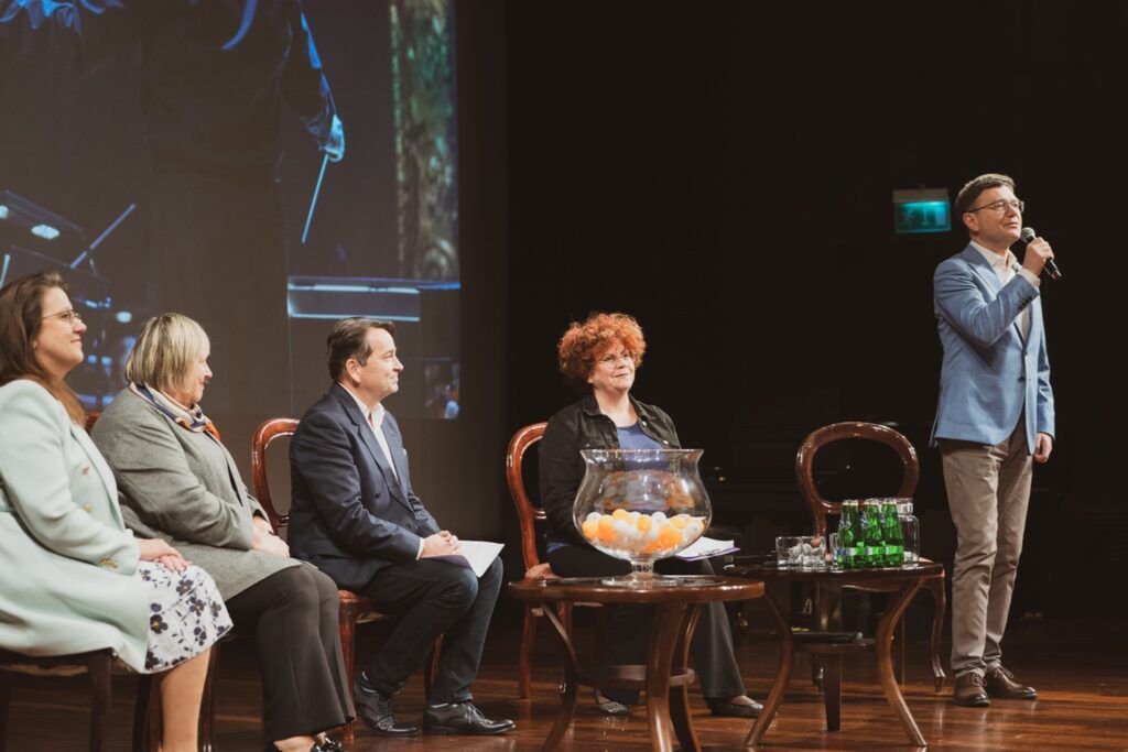 Konferencja prasowa I Międzynarodowego Konkursu Wokalnego im. Bogdana Paprockiego © Simona Skrebutėnaitė