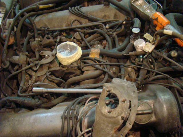 Mercedes 450 SL (R107) - silnik