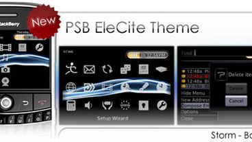 Temat dla Blackberry inspirowany Playstation 1