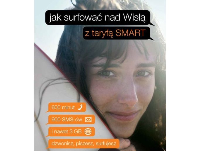 Orange Smart na kartę to tylko uzupełnienie prepaidowych taryf