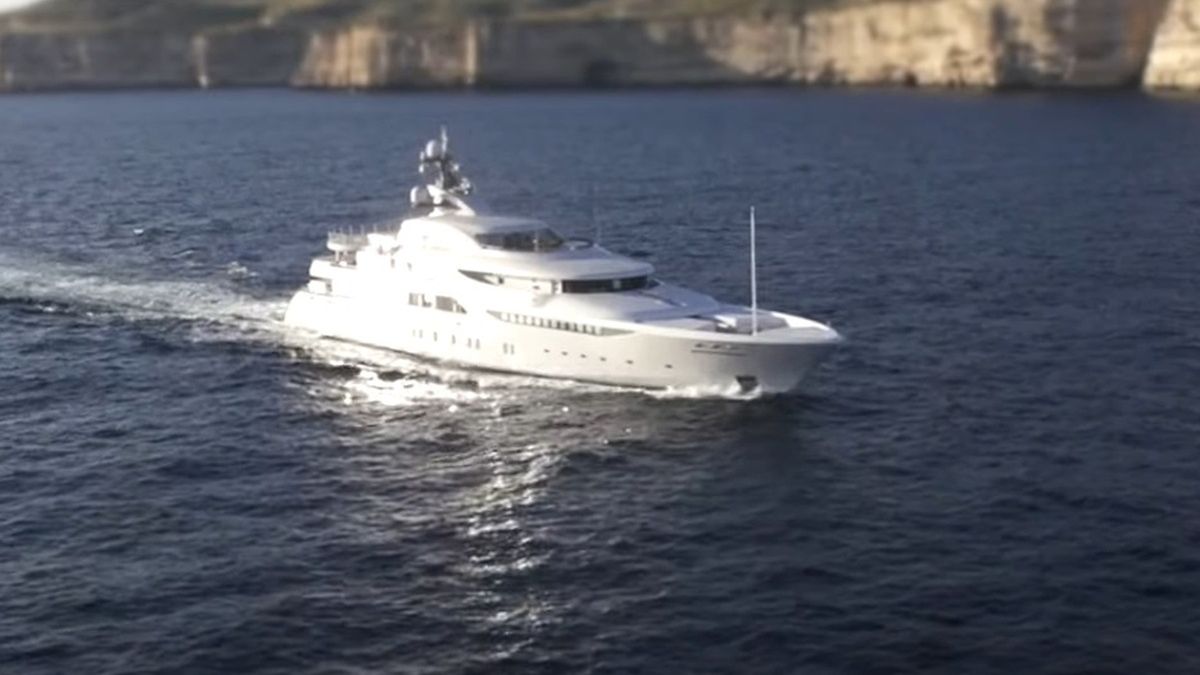 Luksusowy jacht Putina 