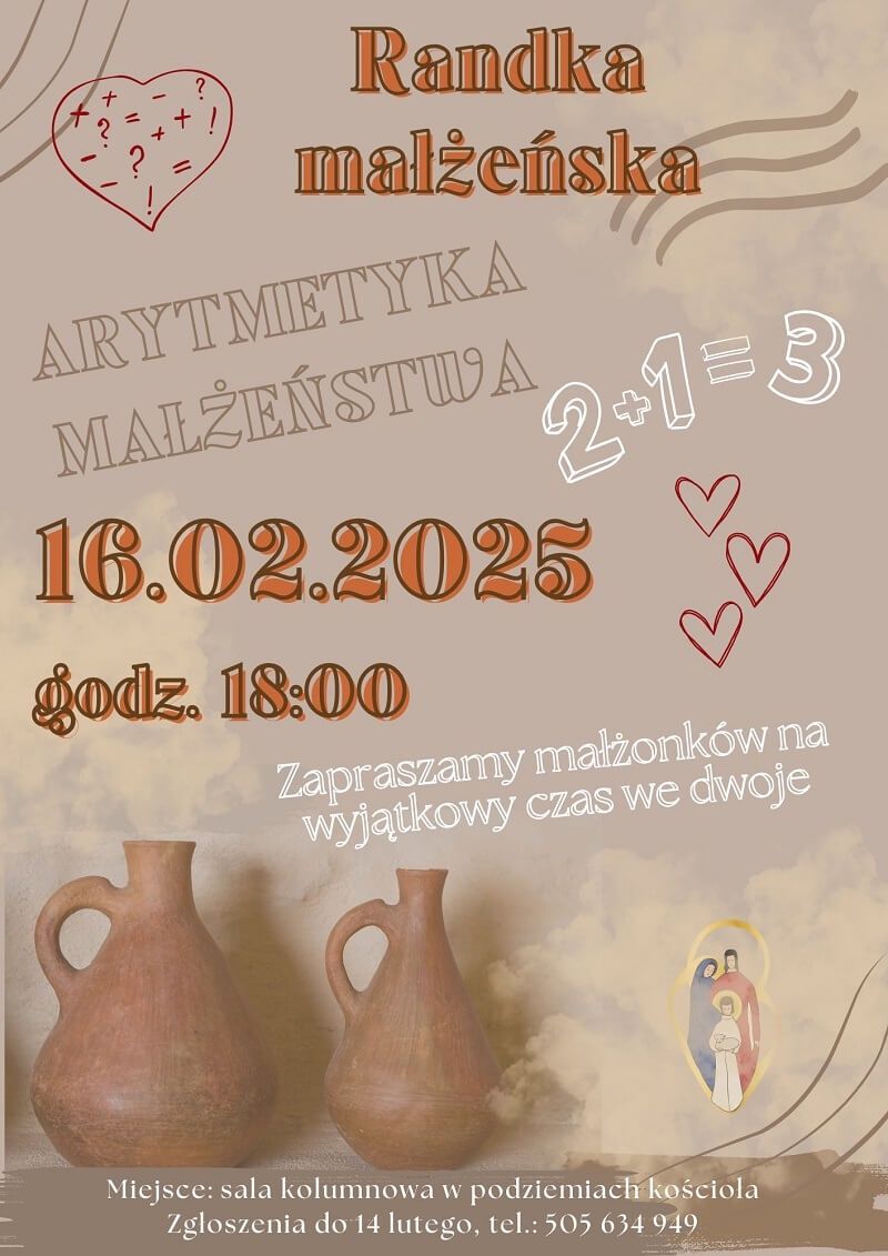 Plakat wydarzenia Randka Małżeńska