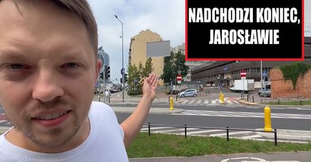 "Nadchodzi koniec Jarosławie". Historia billboardu na Nowogrodzkiej