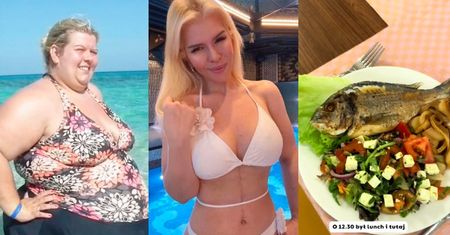 Kasia Guzik SCHUDŁA 115 kg. Pokazała, co je podczas wakacji all inclusive, żeby nie mieć efektu jojo