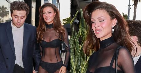 Nicola Peltz W BIELIŹNIE i kombinezonie z siatki paraduje po ulicach Los Angeles. Stylowa? (ZDJĘCIA)
