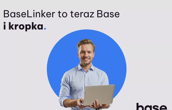 BaseLinker z krótszą nazwą i reklamami