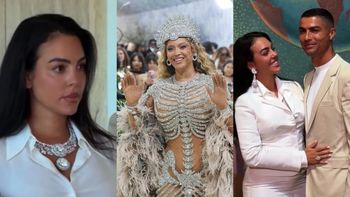 Georgina Rodriguez w dniu skromnego ślubu miała na sobie biżuterię za 50 milionów dolarów. Taki sam naszyjnik nosiła Beyoncé