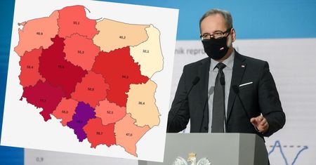 Luzowanie obostrzeń wstrzymane. Jednak trzy regiony są już poniżej progu wprowadzenia lockdownu