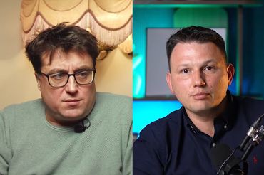 Marcin Kącki i Sławomir Mentzen, fot. kadry z YouTube'a