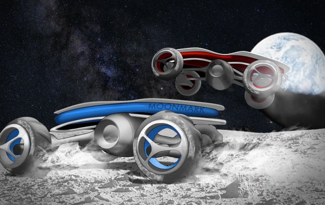 SpaceX zabierze na Księżyc zdalnie sterowane auta. Odbędą się wyścigi Moon Mark