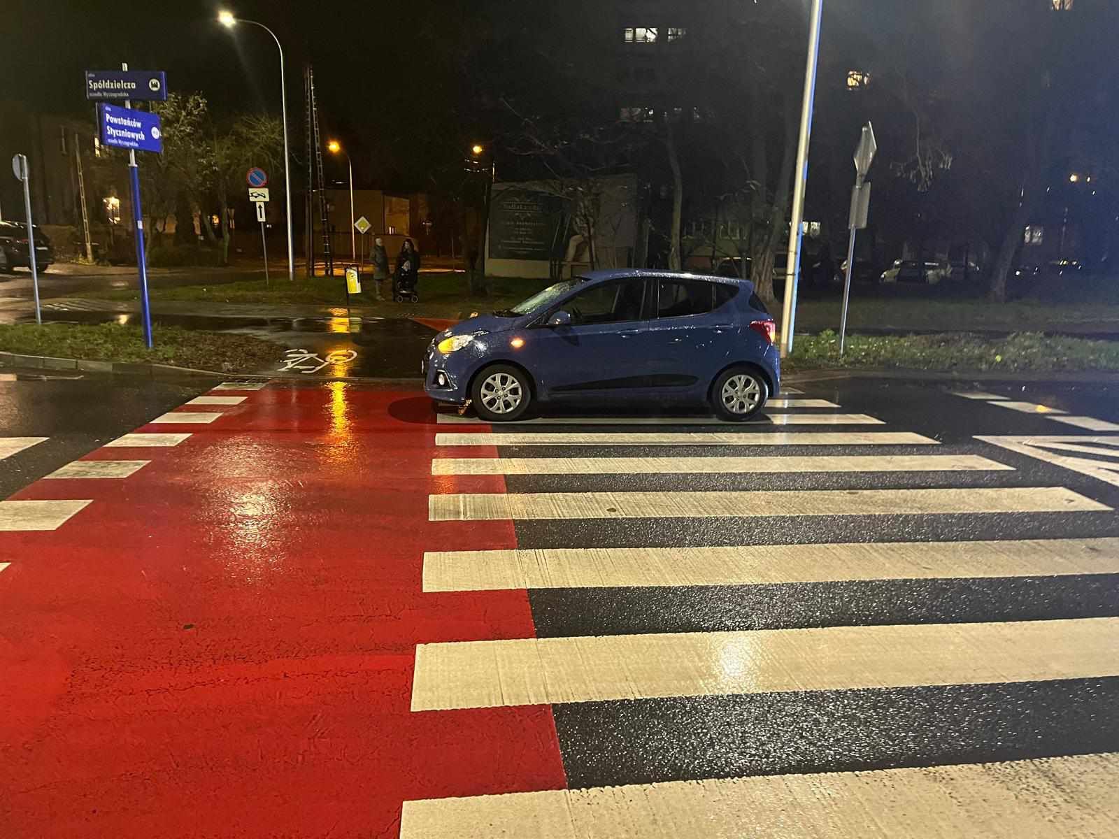 Potrącenie pieszej 