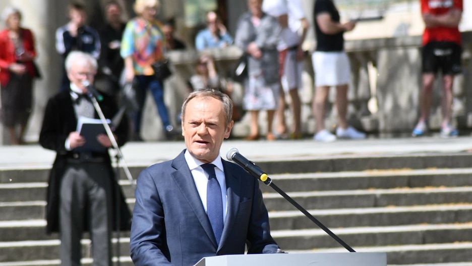 Donald Tusk w Poznaniu