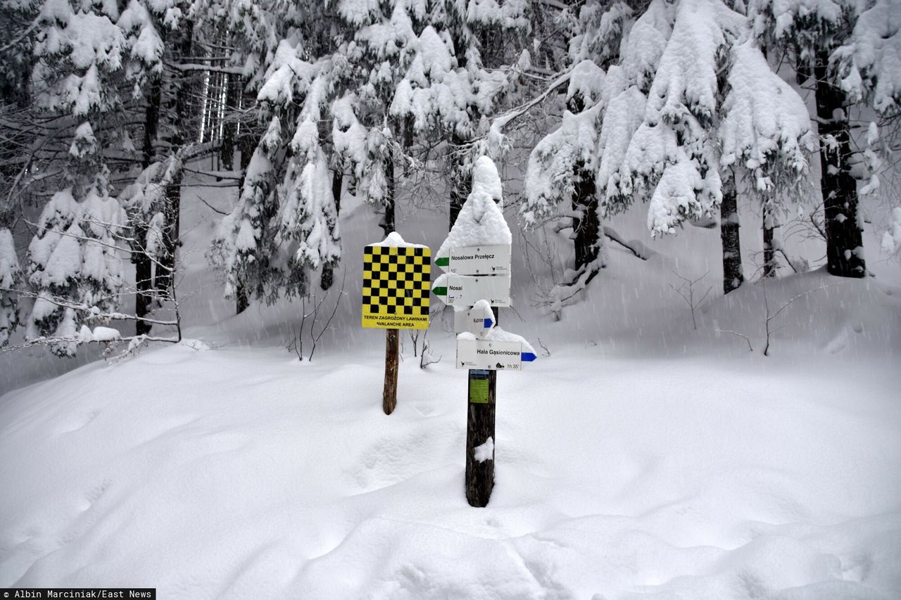 Tatry. TOPR ogłosił trzeci stopień zagrożenia lawinowego