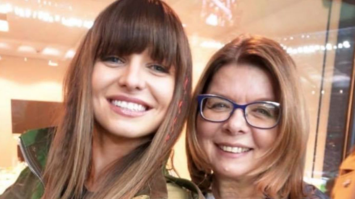 Anna Lewandowska z mamą