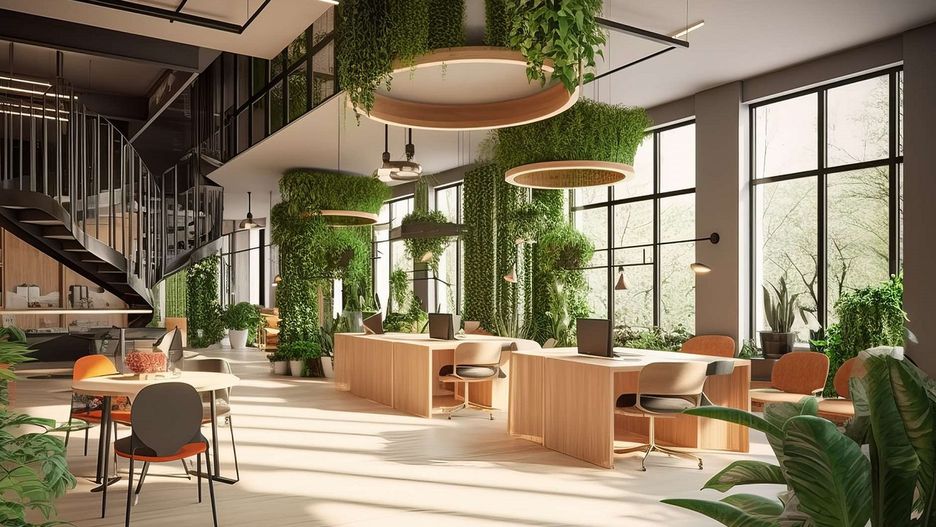 Nowoczesny sposób urządzania biurowców przy wykorzystaniu idei biophilic design