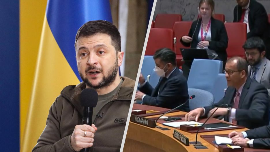 Zdecydowane słowa Zełenskiego. "To zbrodnia przeciwko ludzkości"