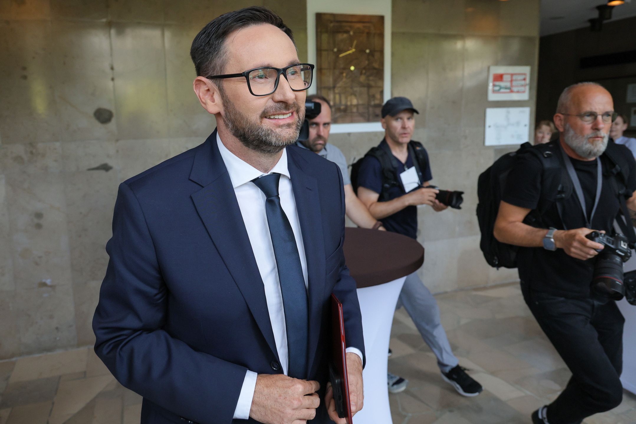 Daniel Obajtek
Pawe� Supernak
europos�owie, mianowanie, mianowany, nowo wybrany, nowy, polityk, polityka, portret, Pa�stwowej Komisji Wyborczej, PE, pose� do Parlamentu Europejskiego