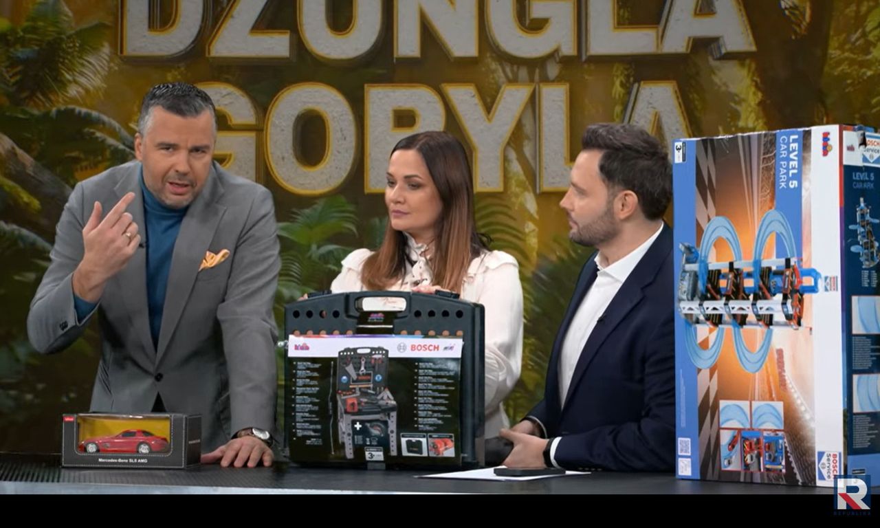 Dziennikarze Republiki w programie sprzedażowym "Dżungla goryla". "KRRiT powinna zająć stanowisko"