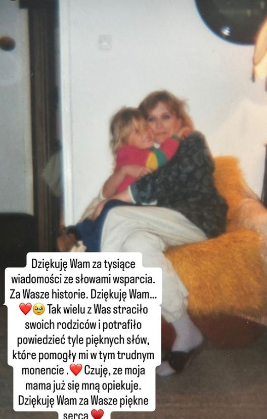 Iga Śmiechowicz wspomina zmarłą mamę