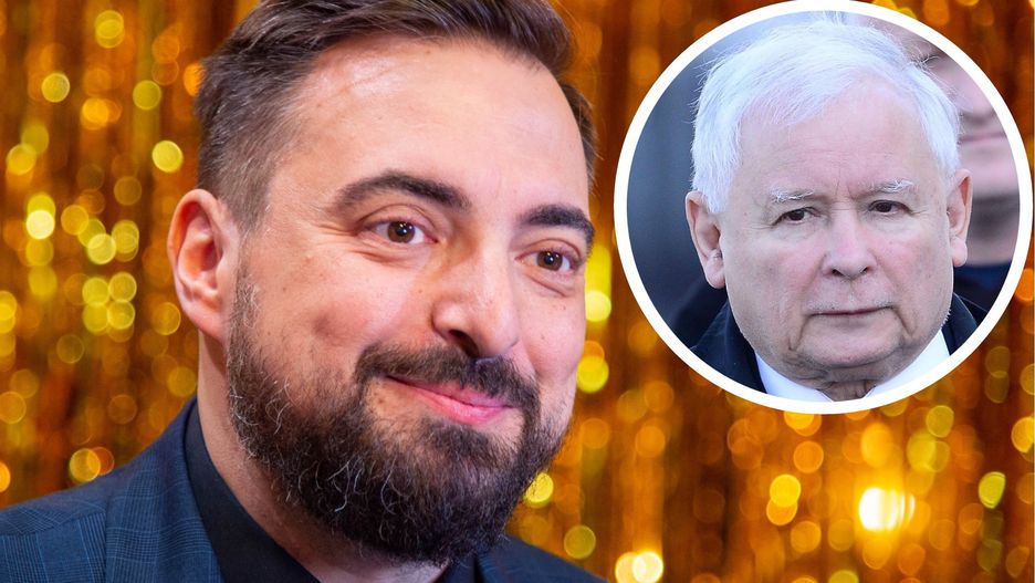 Tomasz Sekielski przybił "piątkę" z Jarosławem Kaczyńskim