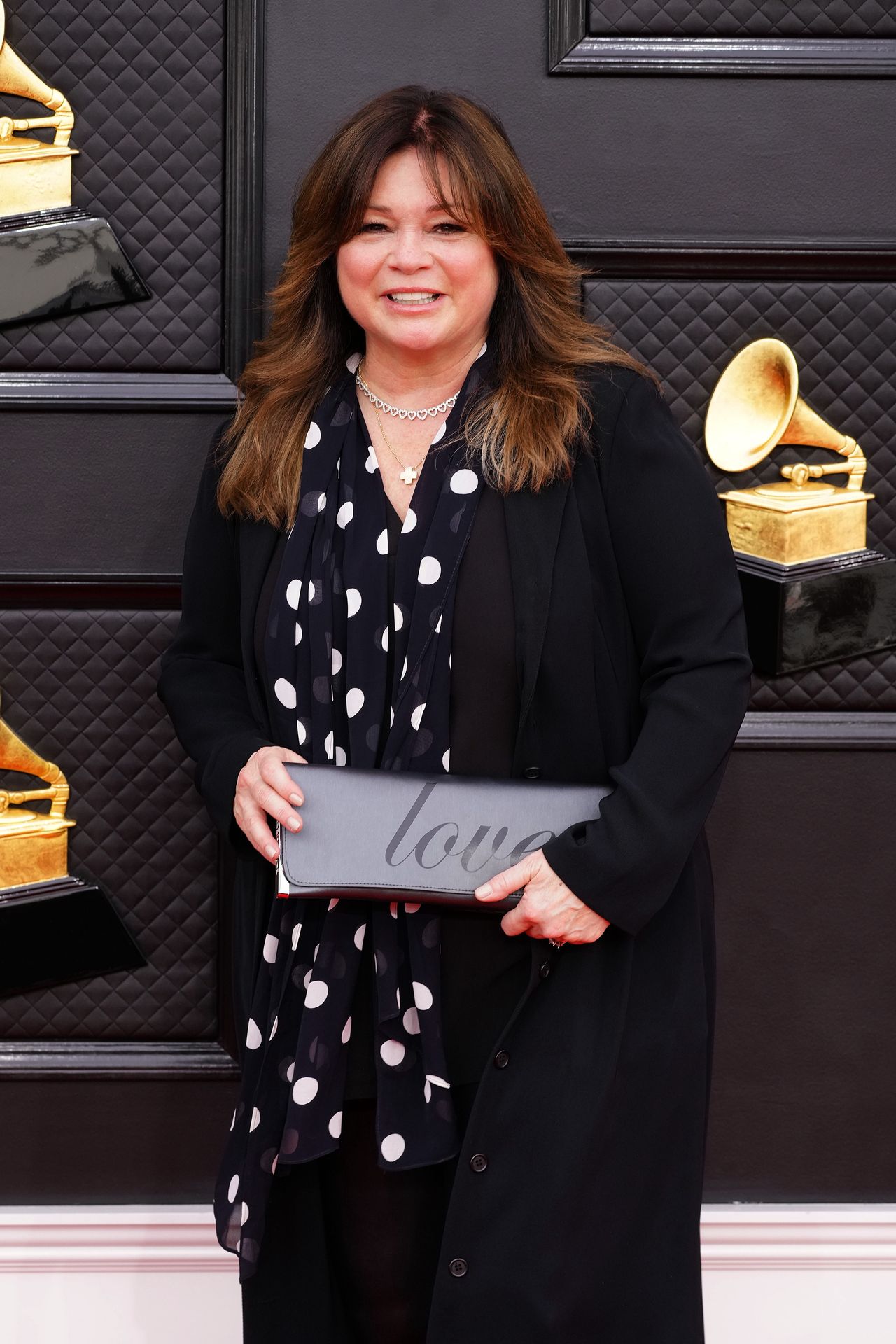 LAS VEGAS, NEVADA - APRIL 03: Valerie Bertinelli attends the 64th Annual GRAMMY Awards at MGM Grand Garden Arena on April 03, 2022 in Las Vegas, Nevada. (Photo by Jeff Kravitz/FilmMagic)