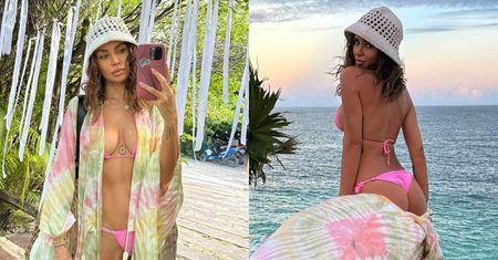 Natalia Siwiec ZNÓW pręży się w bikini, pozdrawiając zmarzniętych fanów ze słonecznego Tulum