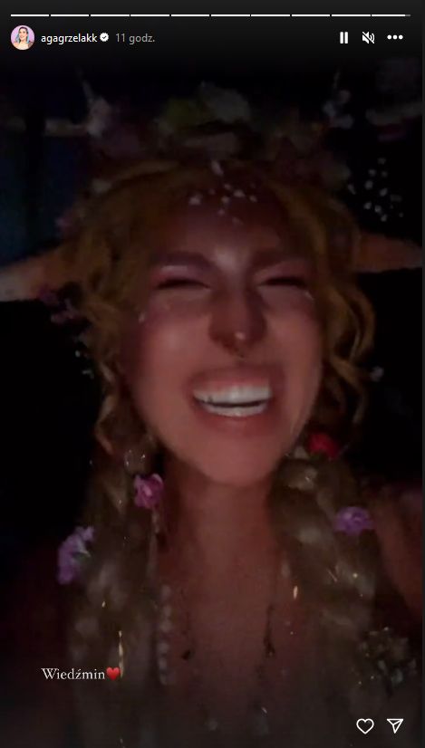 Agnieszka Grzelak i Andrzej Stoch zorganizowali imprezę w stylu "Wiedźmina"