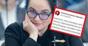 "Usunęłam wpis". Posłanka Lewicy przeprasza