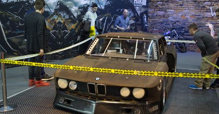 Rusty Slamington na Essen Motor Show