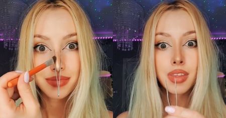 Ekspresowe wyszczuplanie nosa. Magiczna sztuczka z TikToka