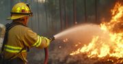 Przemków: Wybuch pieca i pożar. Dwie osoby ranne