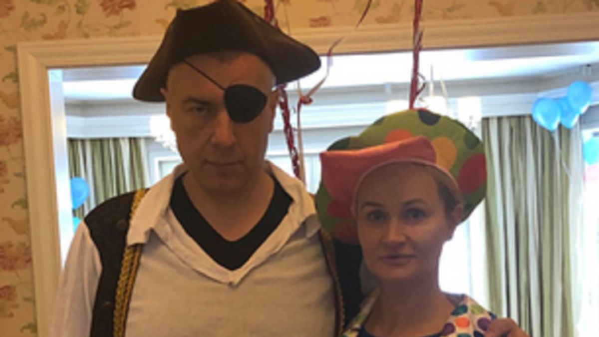 Roman Giertych z żoną Barbarą.