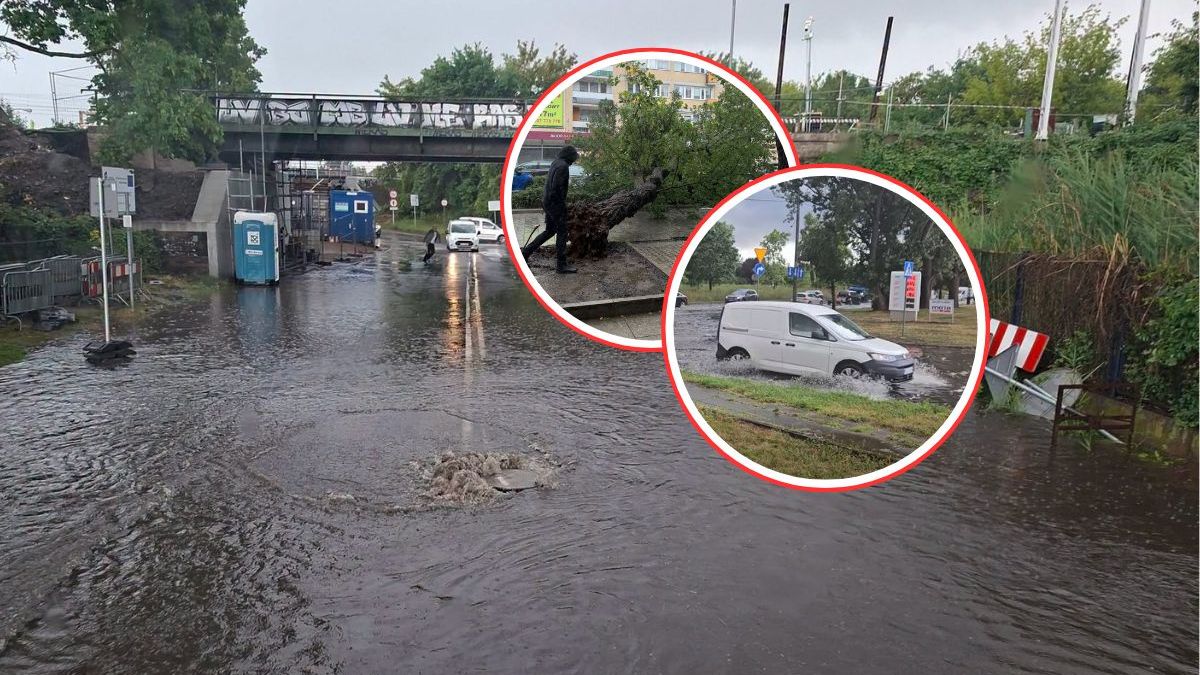 Szczecin pod wodą