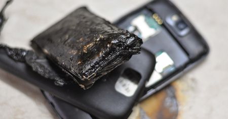 Smartfon w ogniu: 10 uczniów trafiło do szpitala, resztę ewakuowano