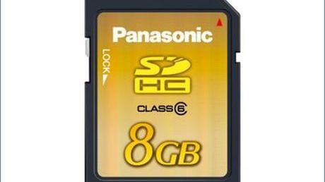 8GB na karcie SDHC od Panasonica 1