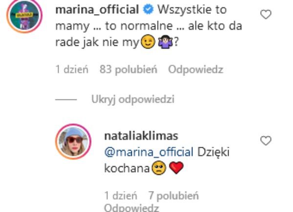 Koleżanki celebrytki pocieszają Natalię Klimas przeżywającą baby blues