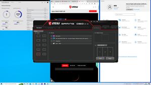 MSI Gaming OSD 2.0, funkcja Split na 3 aplikacje 