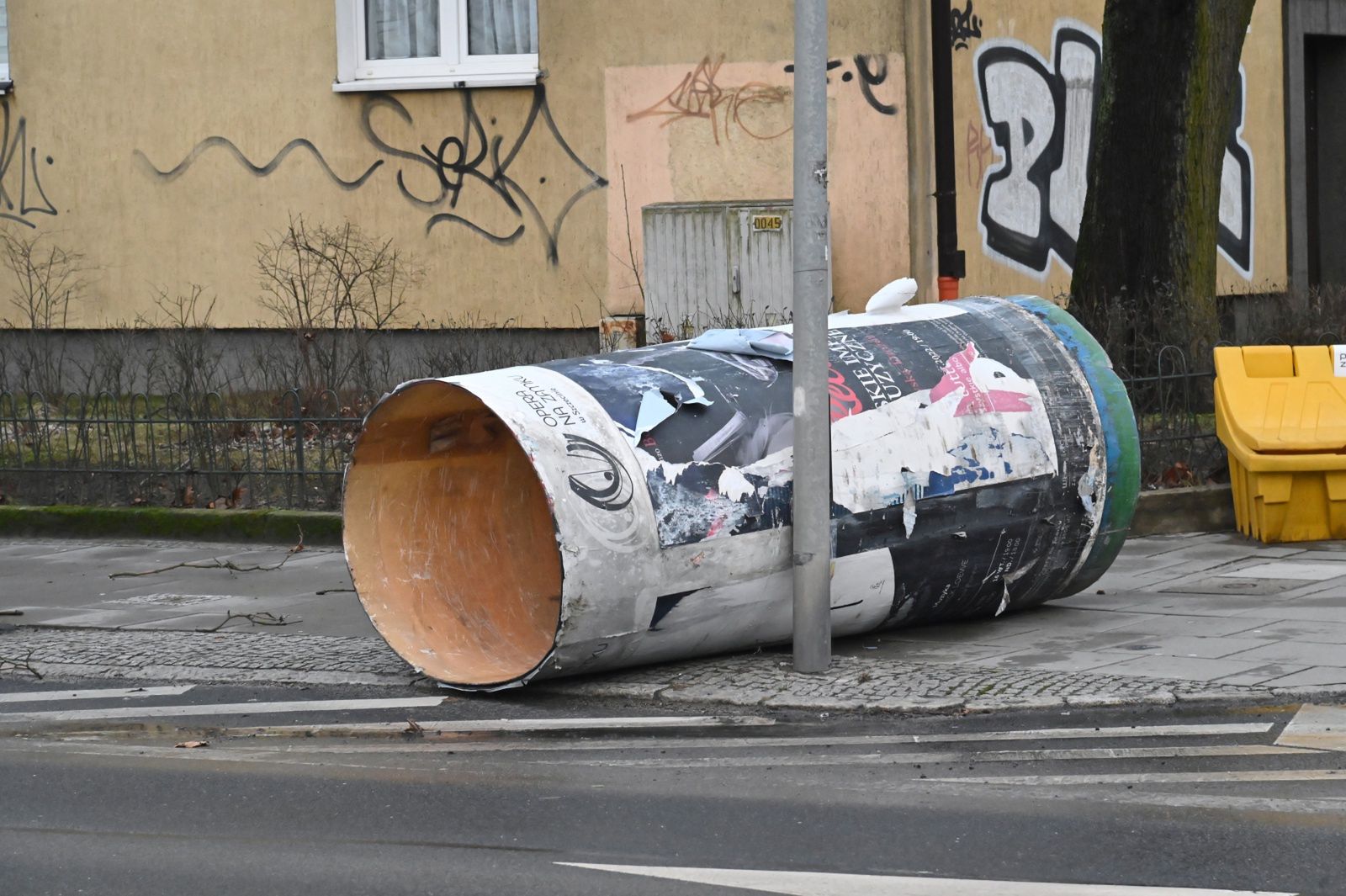 Skutki wichur w Polsce