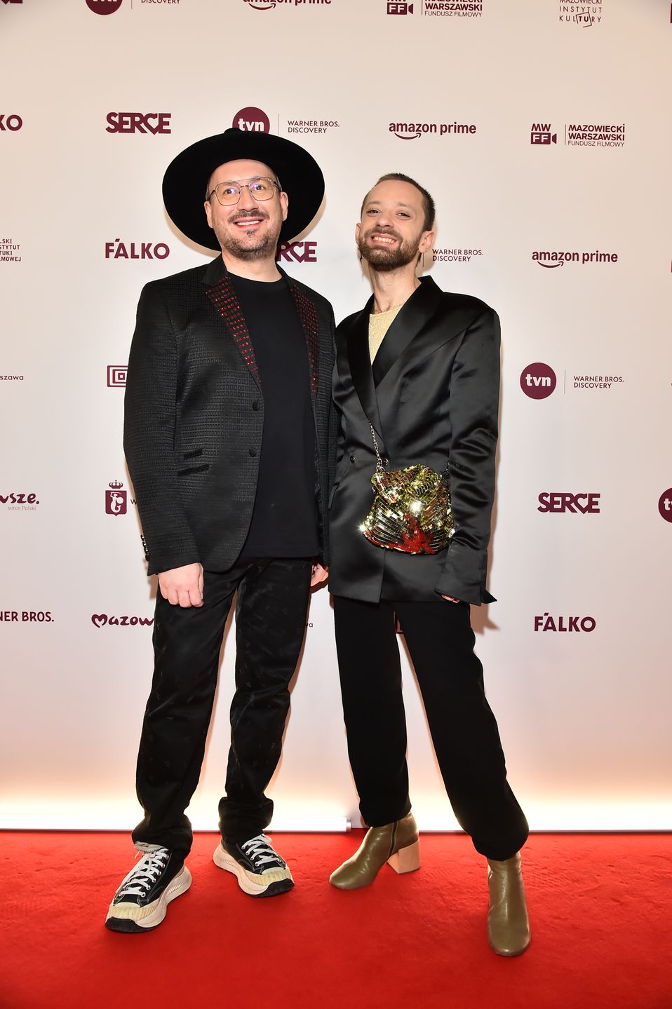 Mariusz Kozak z partnerem