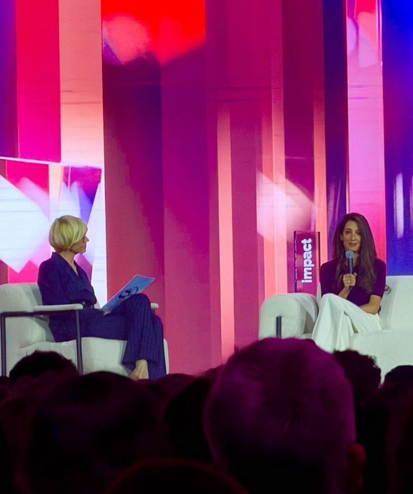 Amal Clooney na Imact'26 w Poznaniu