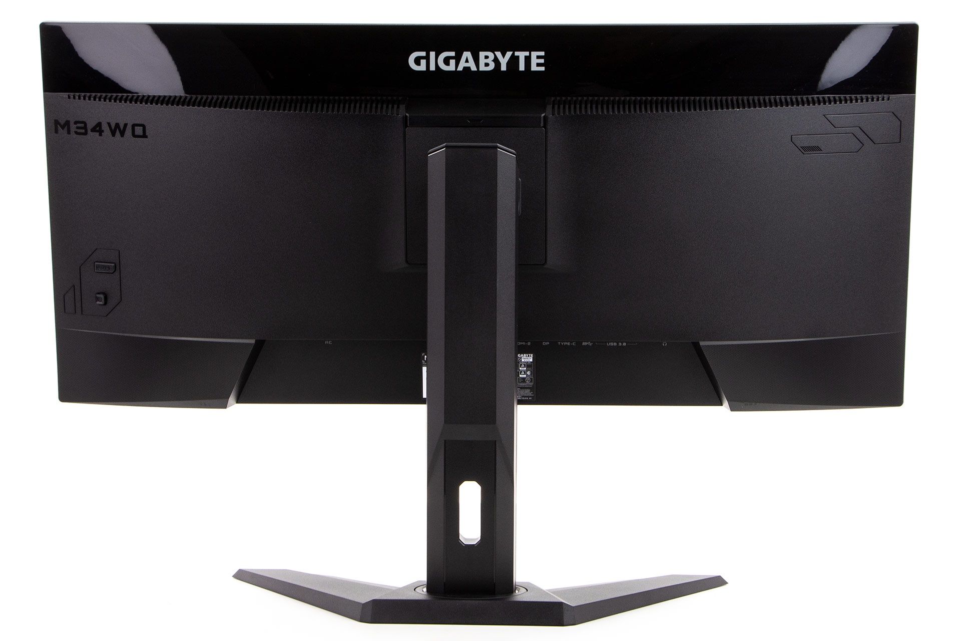 Gigabyte M34WQ - z tyłu