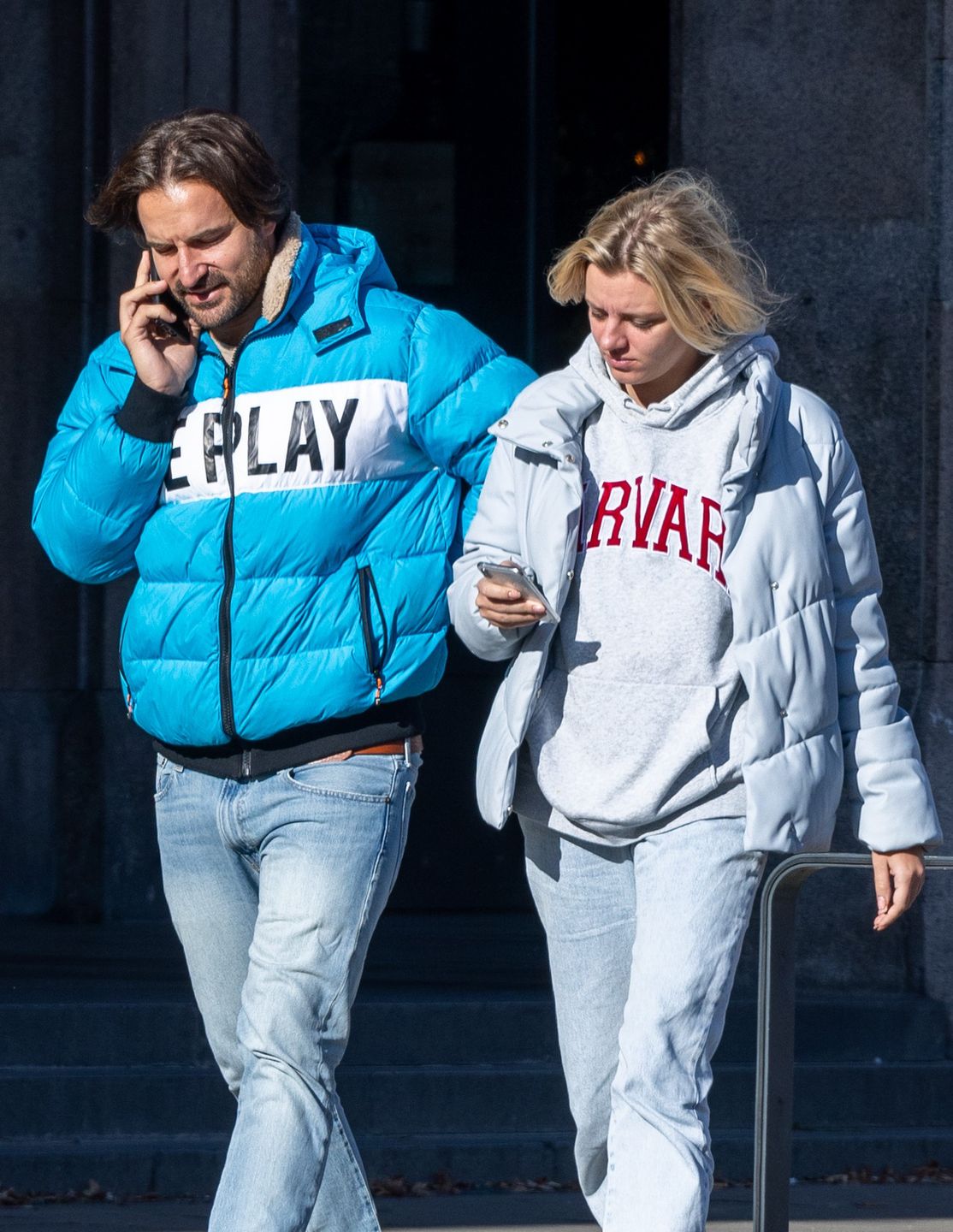 Piotr Stramowski "przyłapany" z ukochaną na mieście