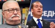 "Czekam!". Wałęsa nie patyczkuje się z Miedwiediewem