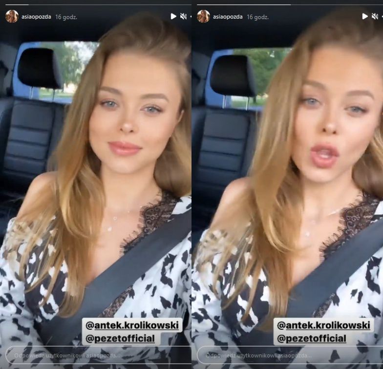 Joanna Opozda i Antek Królikowski 