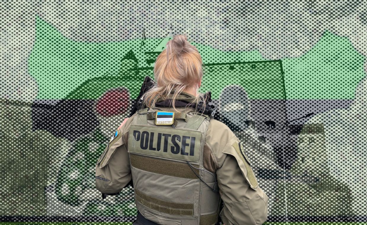 Narwa, dwie twierdze, jedna rzeka. Pojechaliśmy na patrol wzdłuż granicy z Rosją