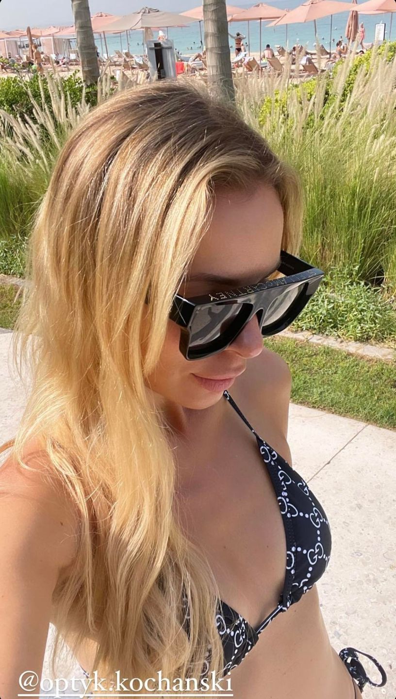 Izabela Janachowska na wakacjach w Dubaju