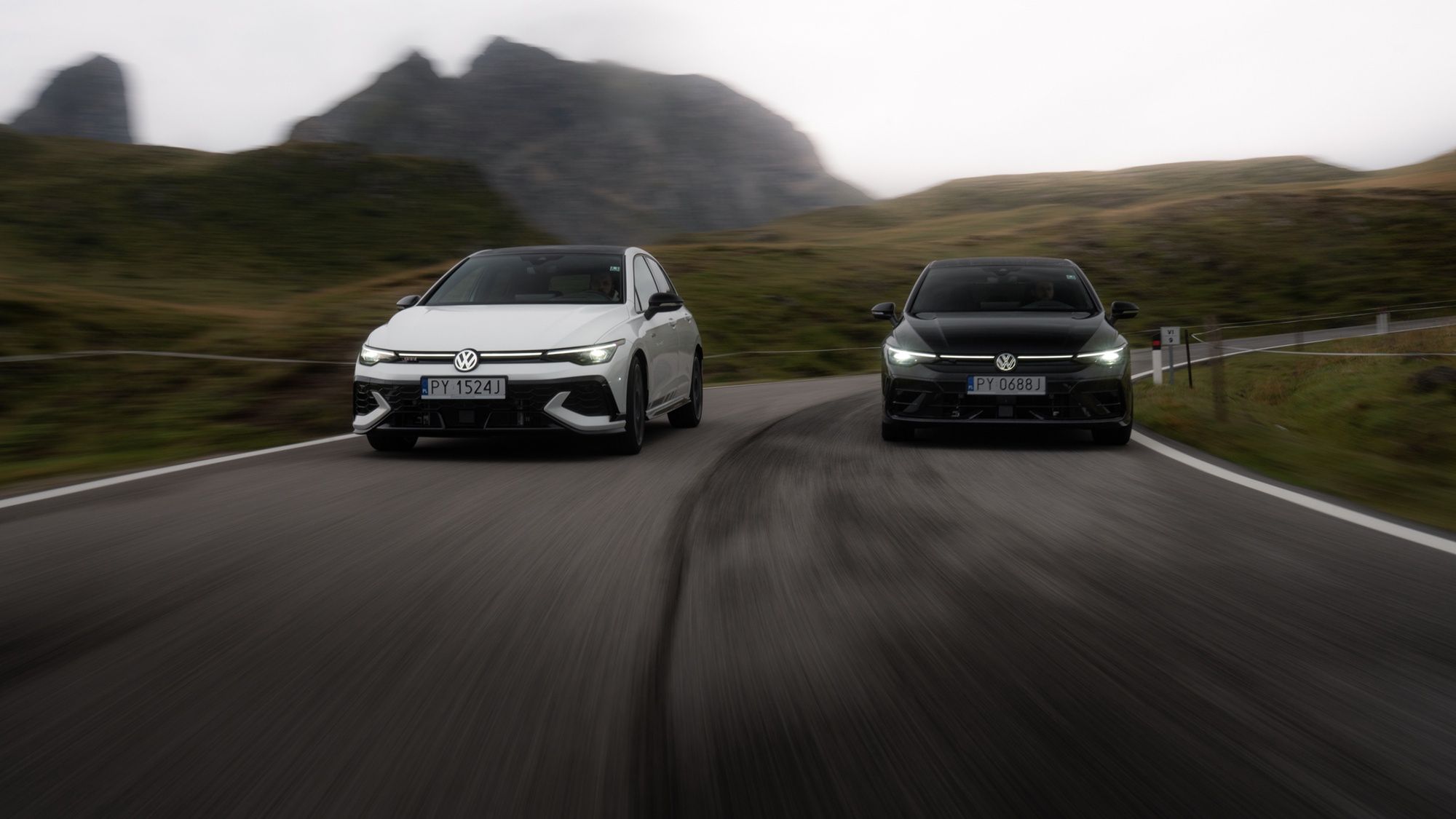 Gran turismo: Volkswagen Golf GTI Clubsport i R w Alpach