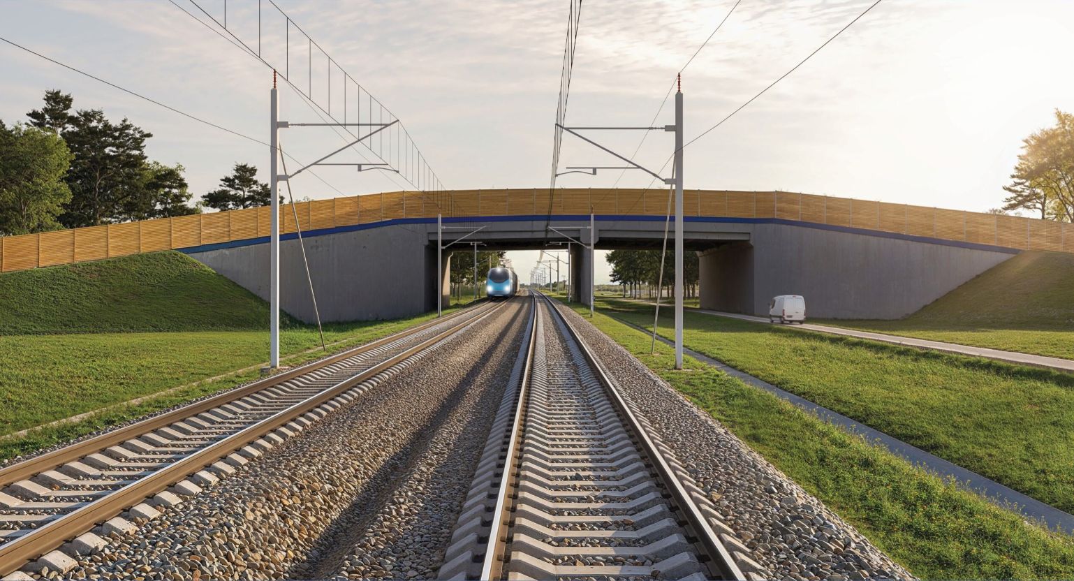 Tunel na linii Kolei Dużych Prędkości