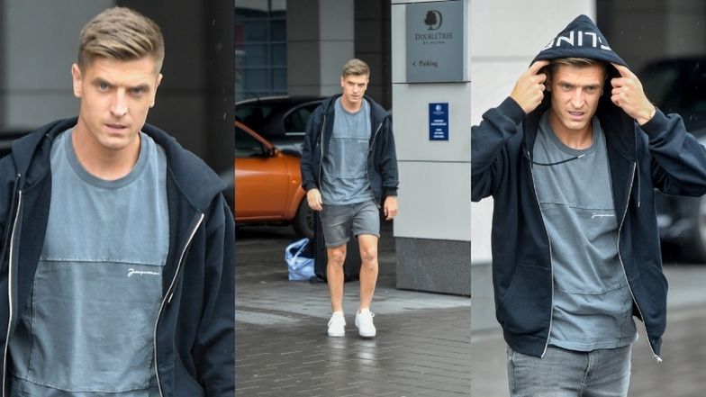 Piłkarze reprezentacji Polski w drodze na zgrupowanie